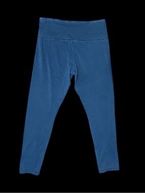 Natural Reflections Denim Look Leggings Womens Large -Stretch Pull On